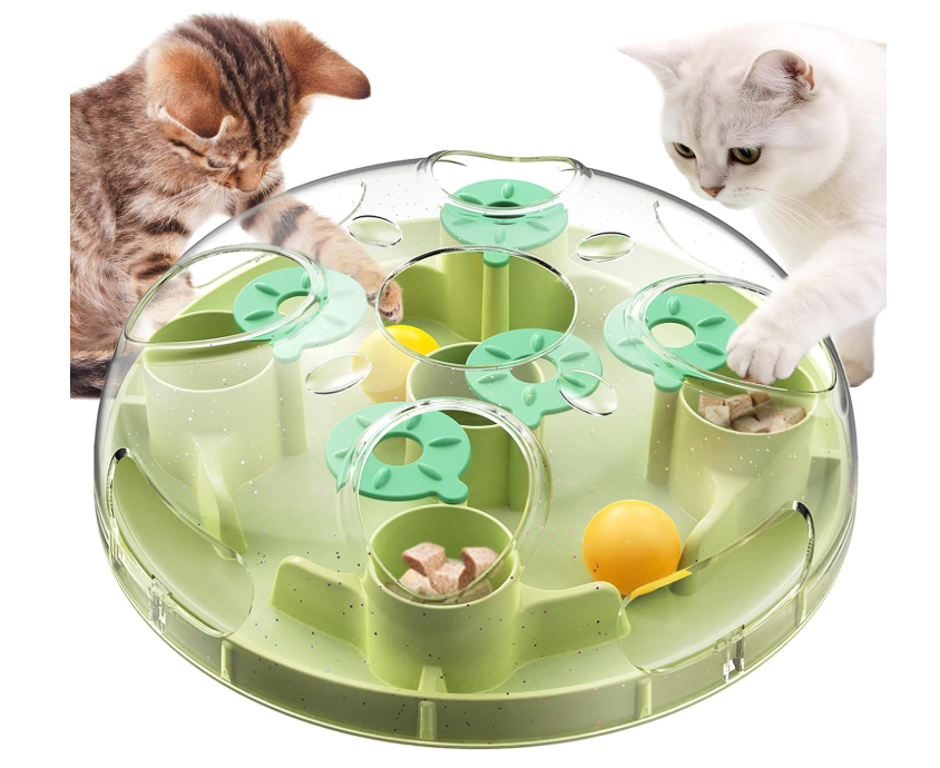 KADTC 3-in-1 Smart Foraging Enrichment Activity Puzzle Station