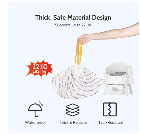 Heavy Duty Automatic Self-Cleaning Litter Box for Large & Multiple Cats